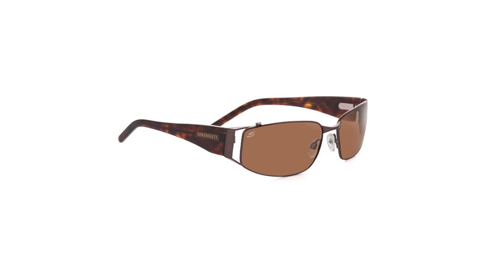 Serengeti Canova Sunglasses 7276 Espresso Tortoise Frames, Drivers Lens