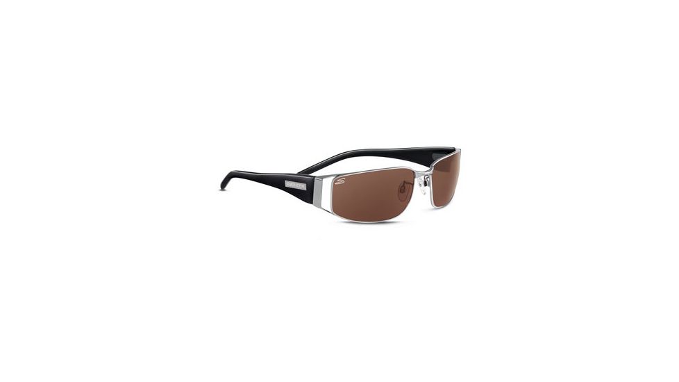 Serengeti Canova Sunglasses 7279, Medium Gunmetal/Black Frame, Drivers Polarized Lens