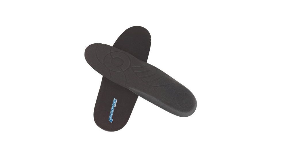 Servus Breathe-O-Prene Replacement Insoles - Mens, Black, 4, 27002-BLK-040