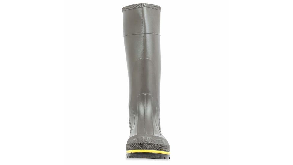 Servus PRO PVC Footwear Boots - Mens, Gray/Yellow, 5, 75101-GYM-050