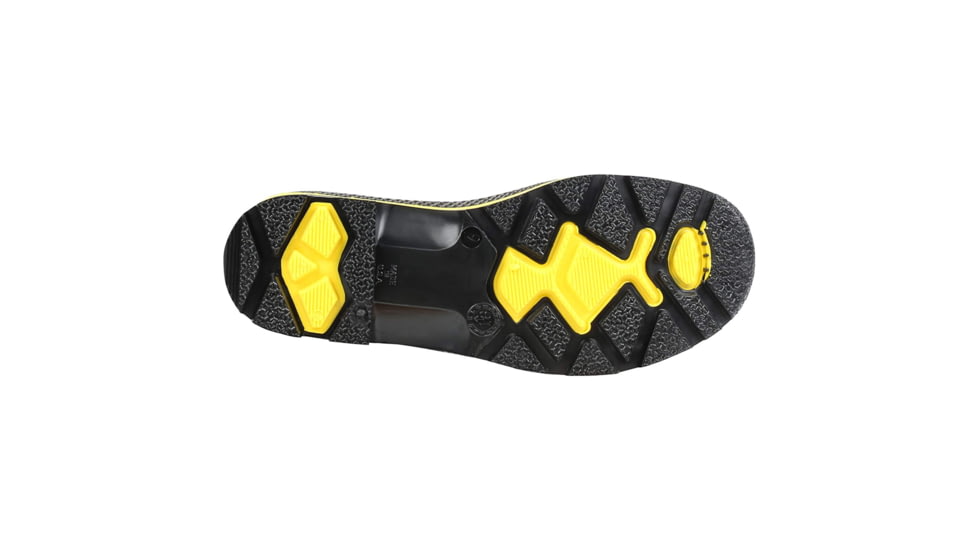 Servus PRO PVC Footwear Boots - Mens, Gray/Yellow, 5, 75101-GYM-050