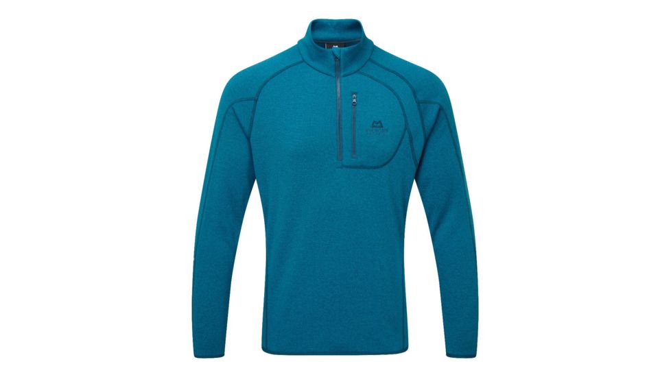 SHED-Mountain Equipment Integrity Zip Tee Pullover, Lagoon Blue, Large, 4-24-L-DEMO