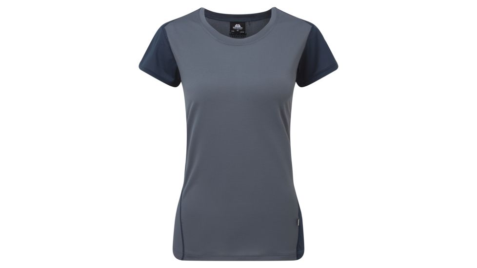 Shed, Mountain Equipment Lumen Tee - Womens, Ombre Blue/Cosmos, 12, ME-003089-1316-12-DEMO