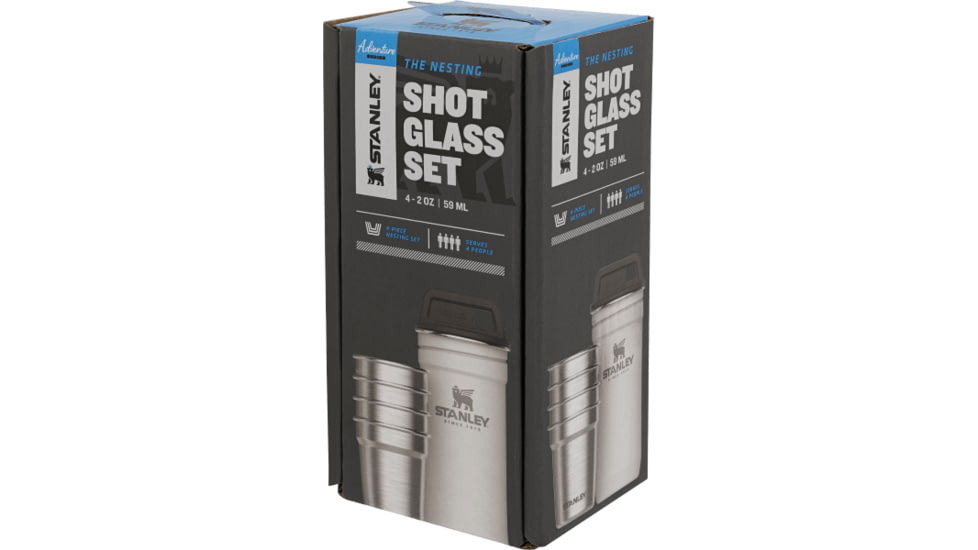 Shed, Stanley Adventure Nesting Shot Glass Set, Polar, 10-01705-035