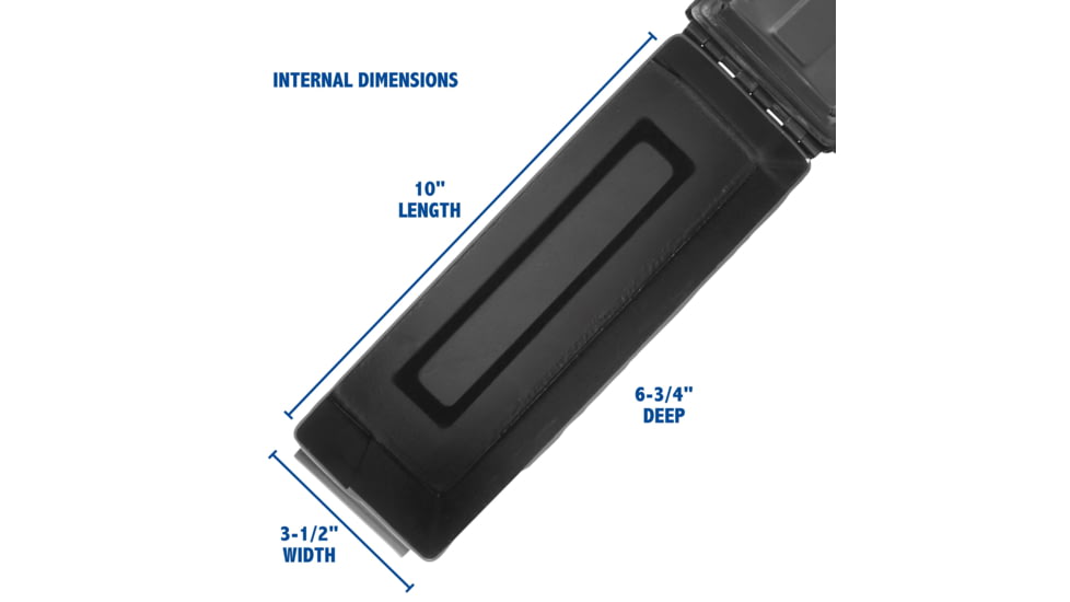 Sheffield 30 Cal Metal Field Box, Black, 12641