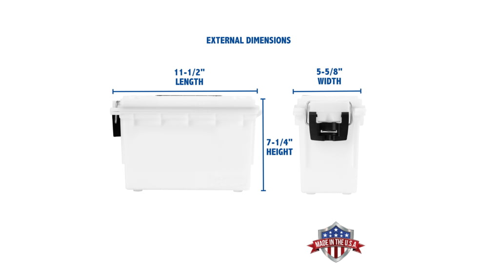 Sheffield Marine Storage Box, White, 12681