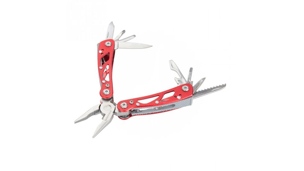 Sheffield Premium 12-In-1 Multi-Tool, Red 12350RD