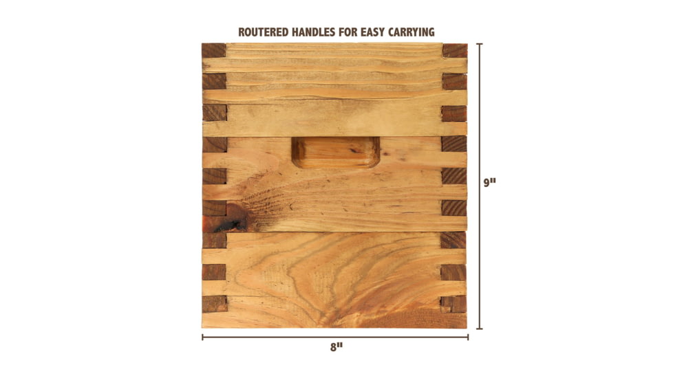 Sheffield Standard Pine Craft Box, Brown, 12650