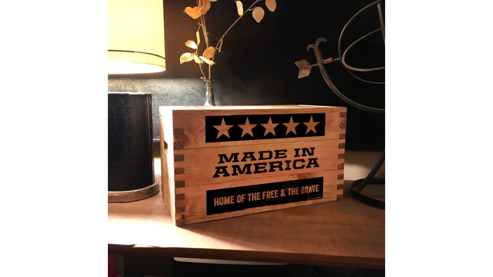 Sheffield Standard Pine Craft Box, Free/Brave Design, Brown, 12650-7