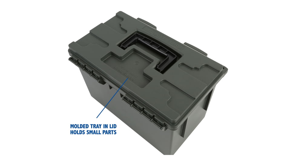 Sheffield XL Field Box, Olive Drab Green, 12710