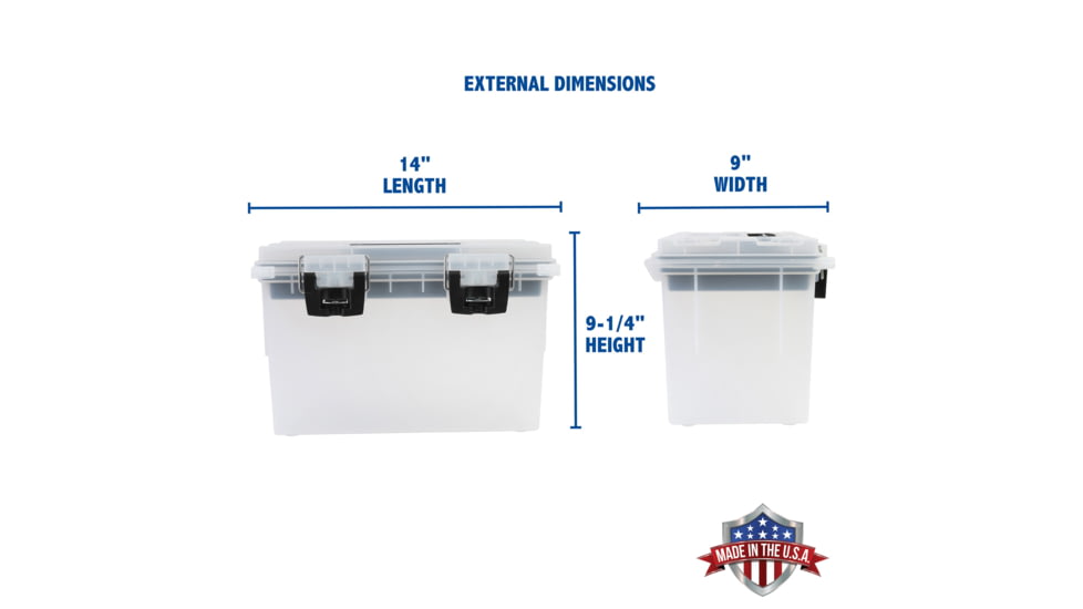 Sheffield XL Field Box w/ Tray, Frost, 12721