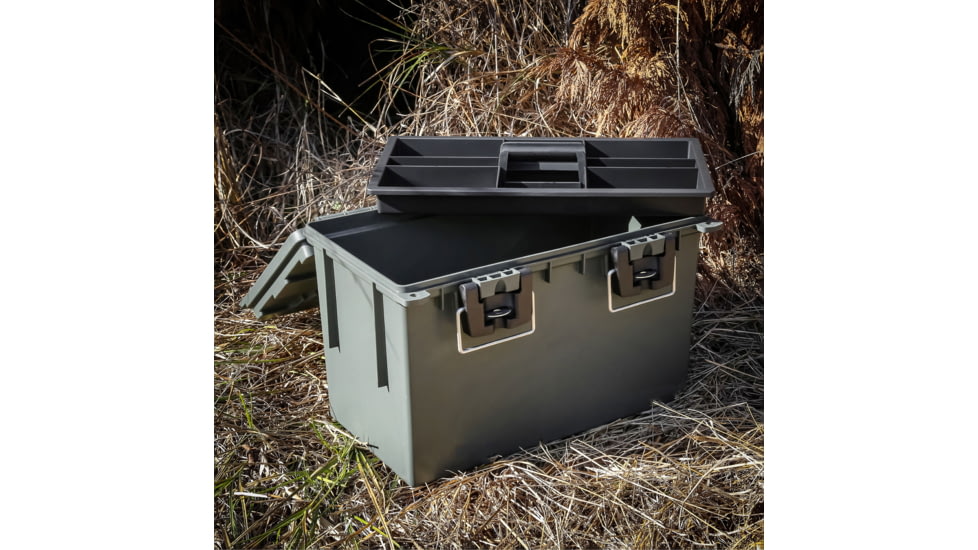 Sheffield XL Field Box w/ Tray, Olive Drab Green, 12712