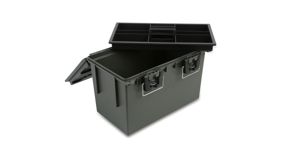 Sheffield XL Field Box w/ Tray, Olive Drab Green, 12712