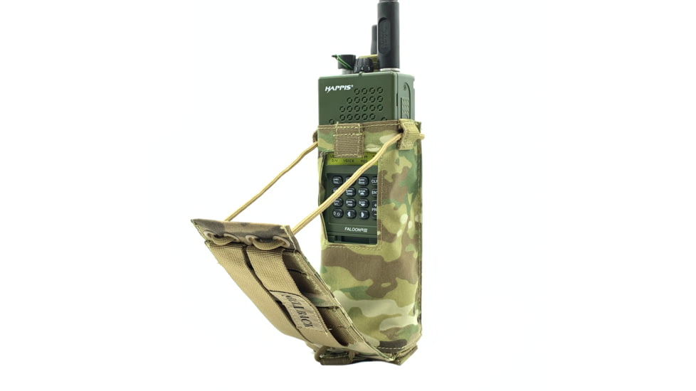 Shellback Tactical Adjustable MBITR Radio Pouch, Molle compatible, Multicam, One Size, SBT-7040-MC