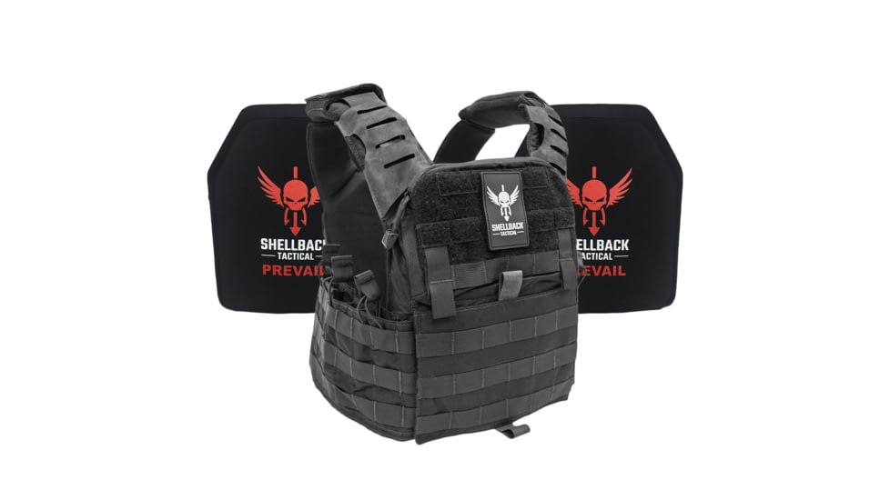 Shellback Tactical Banshee Elite 2.0 Level IV Active Shooter Kit, Black, One Size, SBT-BANELT-ASK-BK