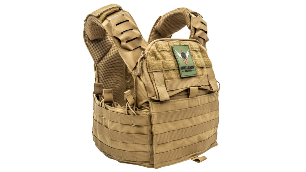 Shellback Tactical Banshee Elite 2.0 Plate Carrier with Elite Cummerbund, Coyote Tan, SBT-BANELT-CT