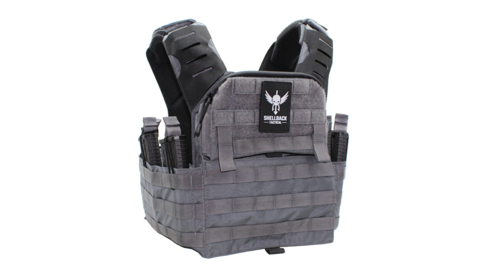 Shellback Tactical Banshee Elite 2.0 Plate Carrier, Wolf Grey, One Size, SBT-BANELT-WG