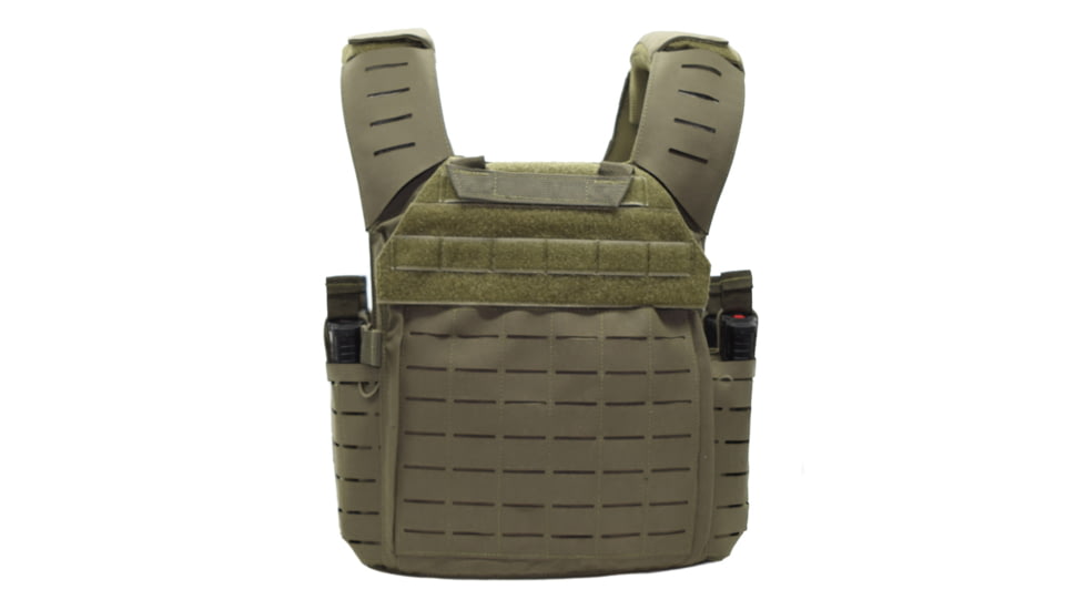 Shellback Tactical Banshee Elite 3.0 Lightweight Level III Armor System, SAPI Cut, Single Curved, 10x12in, Ranger Green, 2XL/3XL, SBT-BANELT3-LON-III-P-BK-2X3X