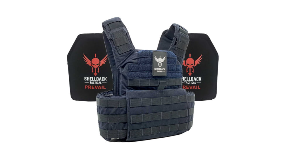 Shellback Tactical Banshee Level IV Active Shooter Kit, Navy Blue, One Size, SBT-BANRIF-ASK-NB