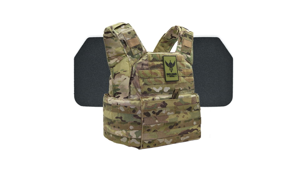 Shellback Tactical Banshee Rifle Body Armor Kit with Level III+ Model ...