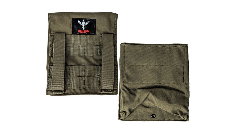 Shellback Tactical Banshee Side Armor Plate Pockets, 6x6 Set of 2, Ranger Green, SBT-BSPP-RG, EDEMO1