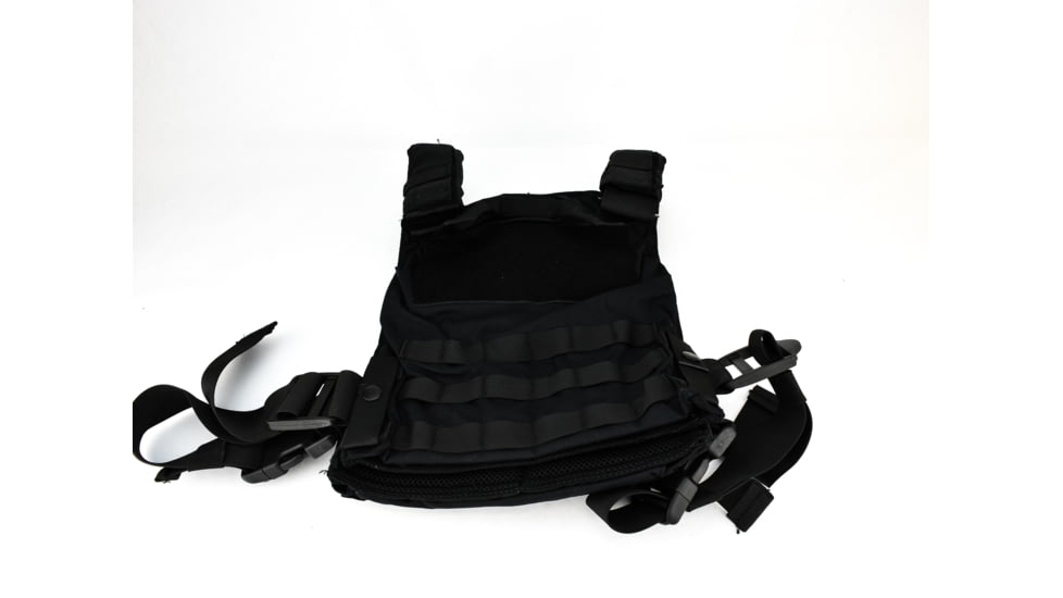 Shellback Tactical Defender Active Shooter Armor Kit with Level IV Model 1155 Armor Plates, Black, One Size, NSN N, SBT-ACTSHOOT-AR-BK