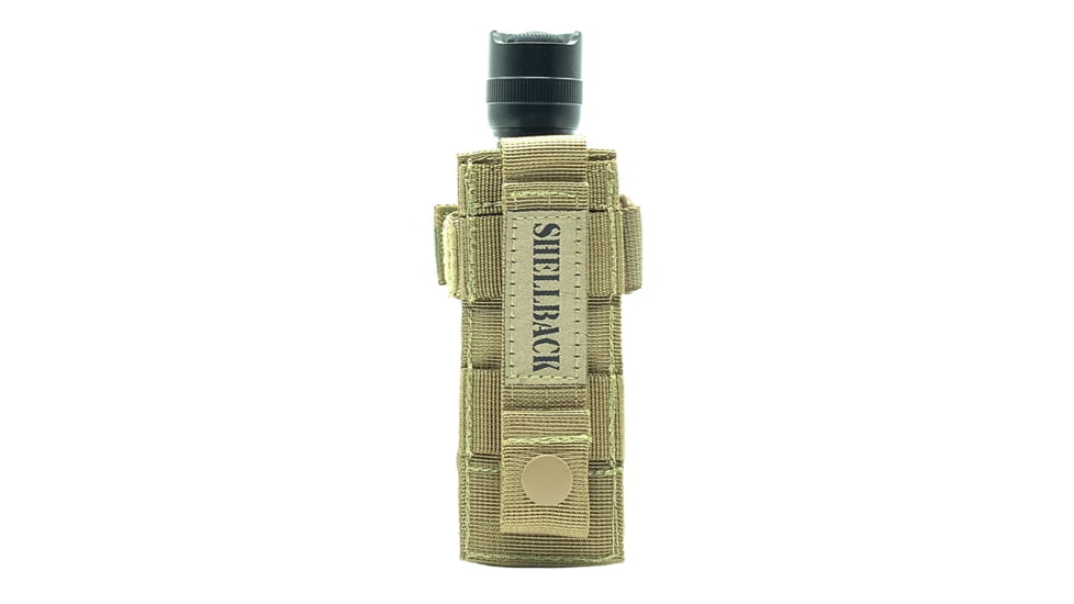 Shellback Tactical Flashlight Pouch, Molle compatible, Multicam, One Size, SBT-7030-MC
