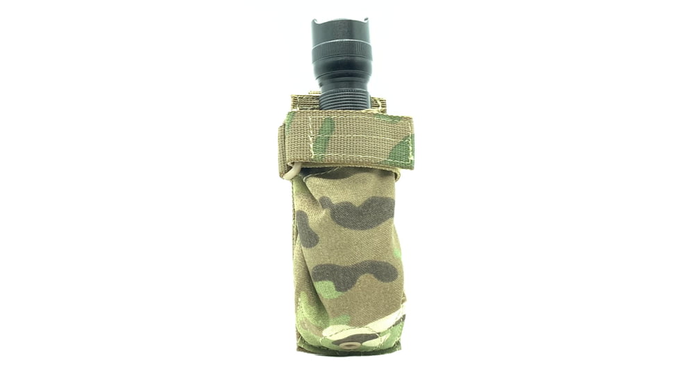 Shellback Tactical Flashlight Pouch, Molle compatible, Multicam, One Size, SBT-7030-MC