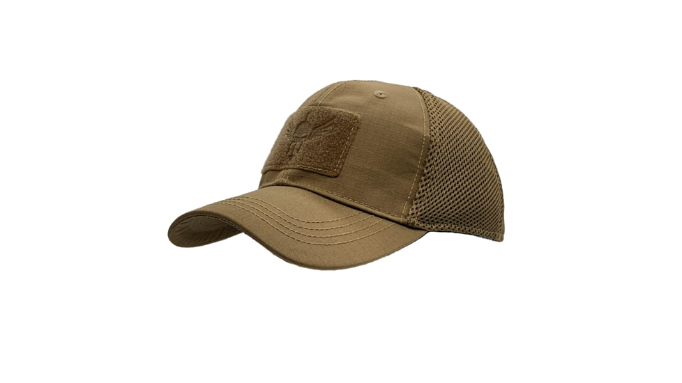 Shellback Tactical Flex Tactical Cap w/ 3 Loop Panels, Coyote, Small/Medium, SBT-8100-CT-S/M