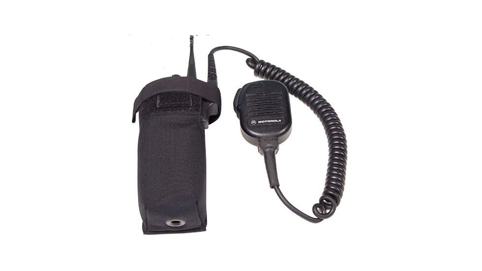 Shellback Tactical Molle MX5000 Radio Pouch for Motorola XTS 5000 Series/MT2000,Black SBT-MX-MOL-BK