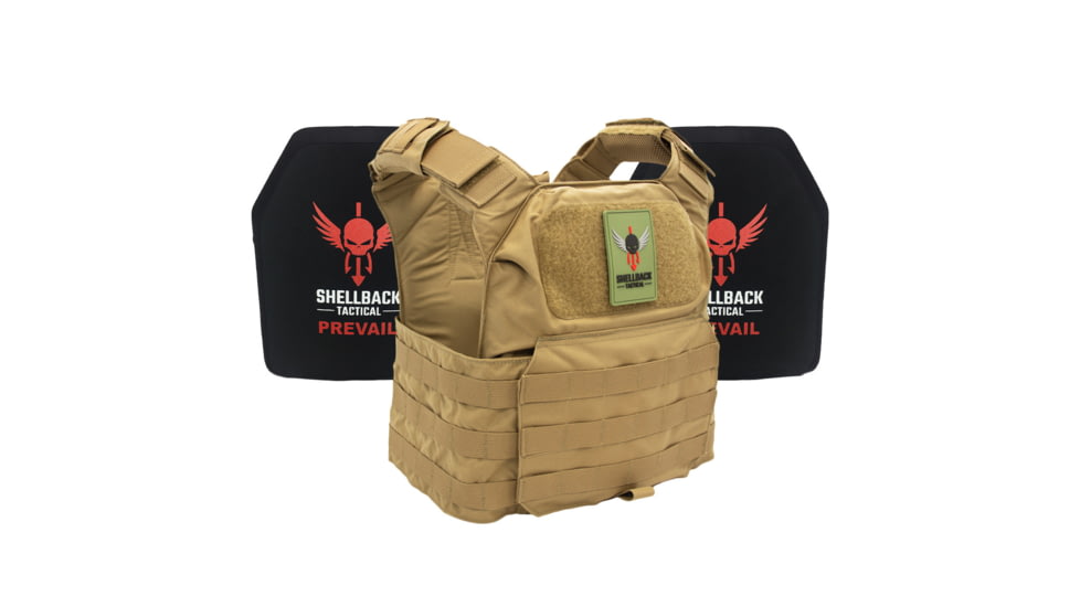 Shellback Tactical Patriot Level IV Active Shooter Kit, Coyote, One Size, GSA-PATPC-ASK-CT