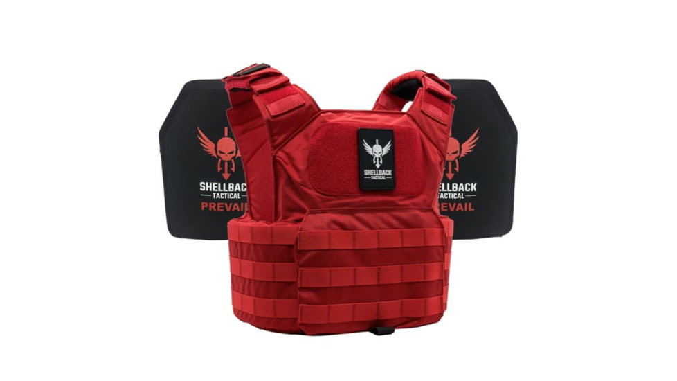 Shellback Tactical Patriot Level IV Active Shooter Kit, Range Red, One Size, GSA-PATPC-ASK-RD