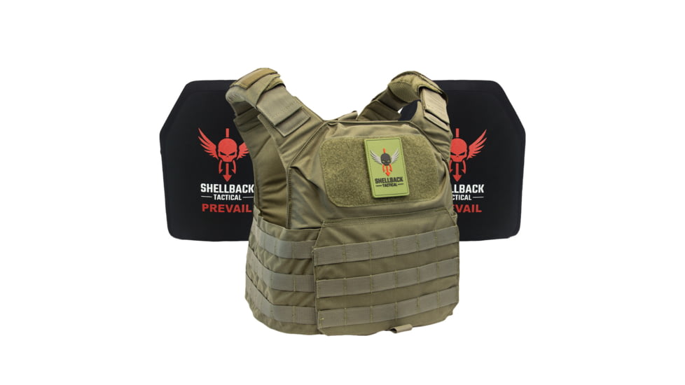 Shellback Tactical Patriot Level IV Active Shooter Kit, Ranger Green, One Size, GSA-PATPC-ASK-RG