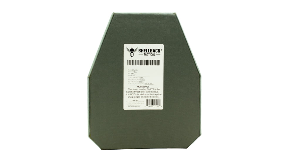Shellback Tactical Patriot Level IV Body Armor Kit with Model L410 Plates, Multicam, One Size, GSA-PATPC-L410-MC