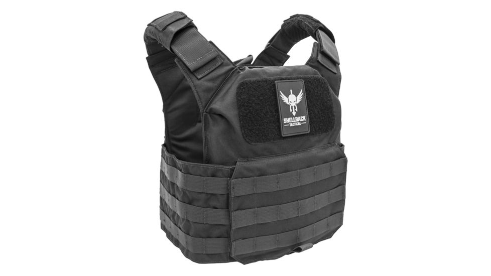 Shellback Tactical Patriot Plate Carrier, Black, One Size Fits Most, GSA-PATPC-BK
