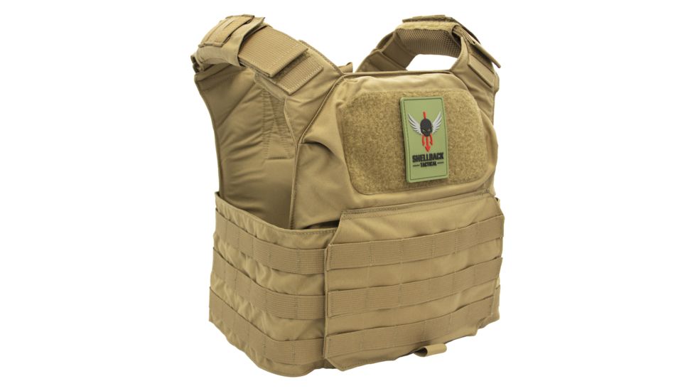 Shellback Tactical Patriot Plate Carrier, Coyote, One Size Fits Most, GSA-PATPC-CT