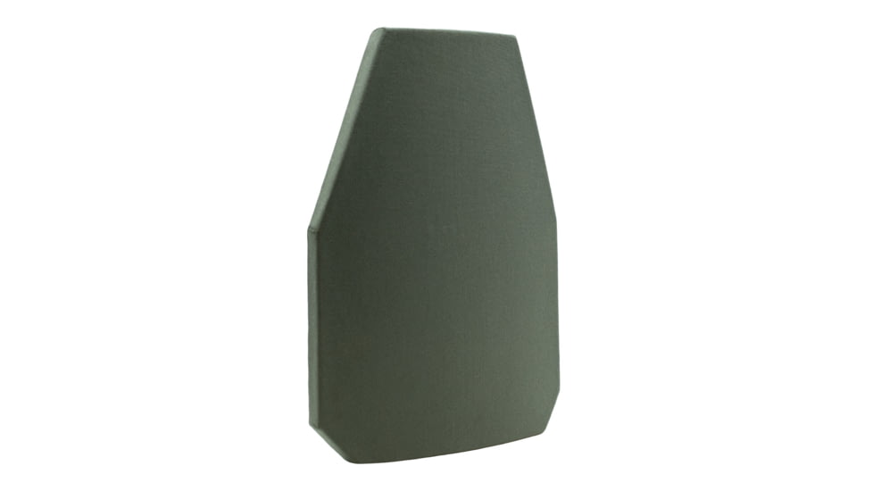 Shellback Tactical Prevail Series Level IV 10 x 12 Swimmers Cut Hard Armor Plate, Black, 10 x 12, SBT-L410-10-12-RG