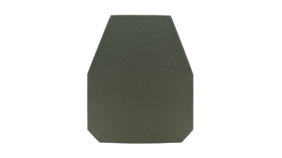 Shellback Tactical Prevail Series Level IV 10 x 12 Swimmers Cut Hard Armor Plate, Black, 10 x 12, SBT-L410-10-12-RG