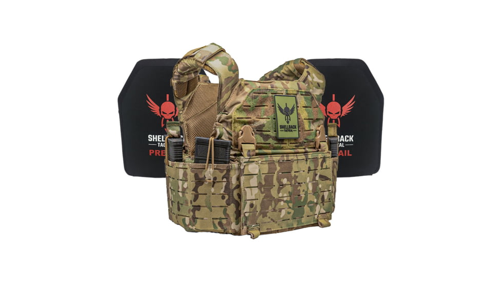 Shellback Tactical Rampage 2.0 Lightweight Level III Armor System, Multicam, One Size, SBT-9031-LON-III-P-MC