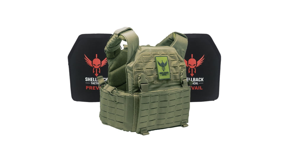 Shellback Tactical Rampage 2.0 Lightweight Level III Armor System, Ranger Green, One Size, SBT-9031-LON-III-P-RG