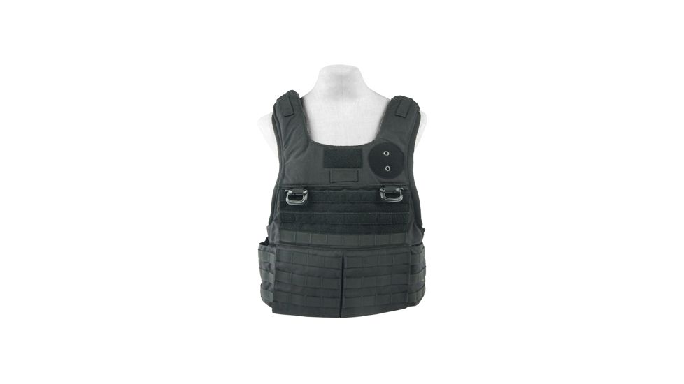 Shellback Tactical Ranger Scalable Plate Carrier,Black SBT-RNPC-BK