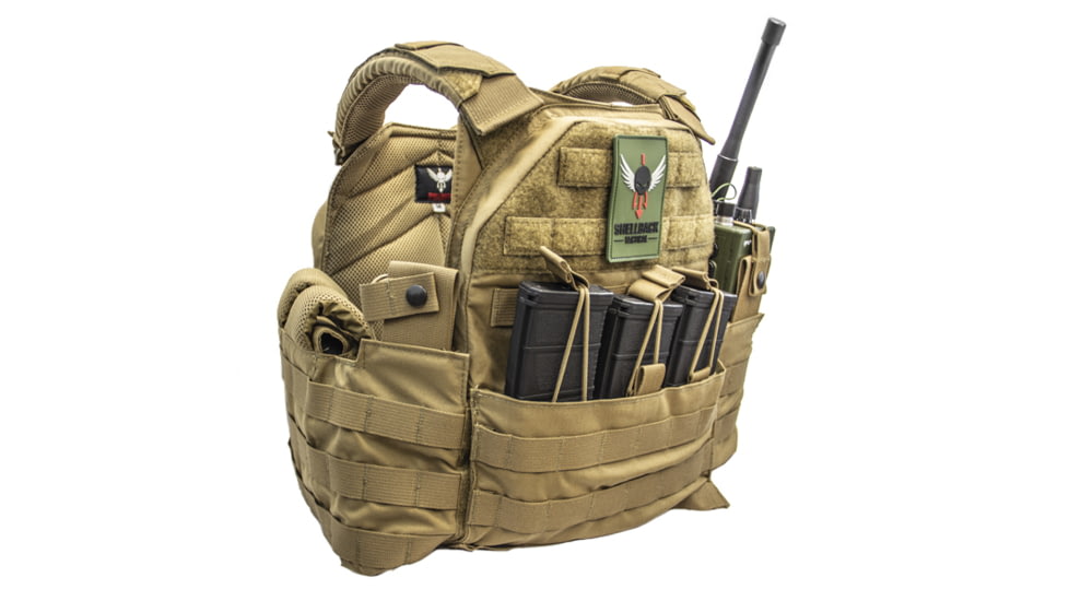 Shellback Tactical SF Plate Carrier, Coyote, Extra Large, GSA-SF-CT-XL