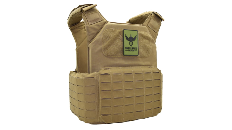 Shellback Tactical Shield 2.0 Plate Carrier, Coyote, One Size, SBT-9011-CT