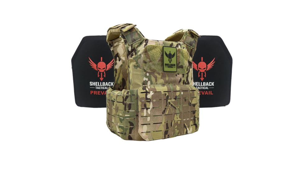 Shellback Tactical Shield Level IV Active Shooter Kit, Multicam, One Size, SBT-9011-1155-MC