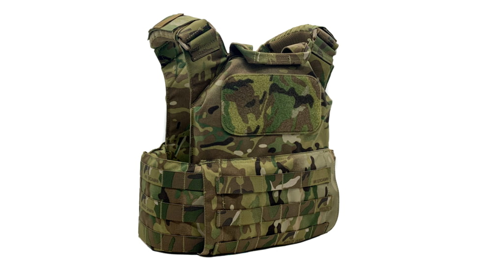 Shellback Tactical Shield Plate Carrier, Shooter and SAPI, Multicam, One Size, SBT-9010-MC