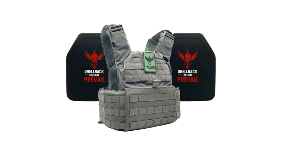 Shellback Tactical Skirmish Lightweight Level IV Ceramic Plates Armor Kit, Ranger Green, One Size, SBT-9020-4SICMH-RG