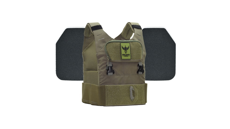 Shellback Tactical Stealth 2.0 Body Armor Kit with Level III+ Model P5mmSAO Armor Plates, Multicam Black, One Size, SBT-STLTHPC2-P5MM-RG