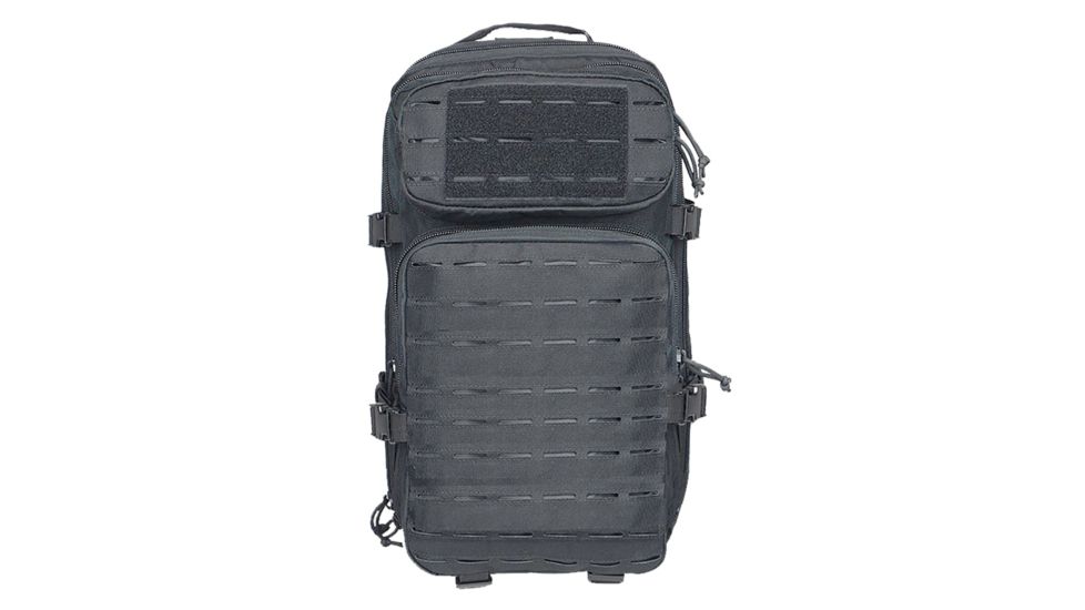 Shellback Tactical Wraith Laser Cut Molle Backpack, Black, One Size Fits Most SBT-JYB220-BK