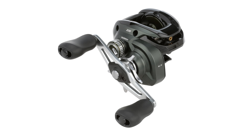Shimano Curado 200M 6.2:1 Low Profile Baitcast RH, 7BB, 7.6oz 8/180, 10/155, 14/110 Mono Line Capacity,Box, CU200M