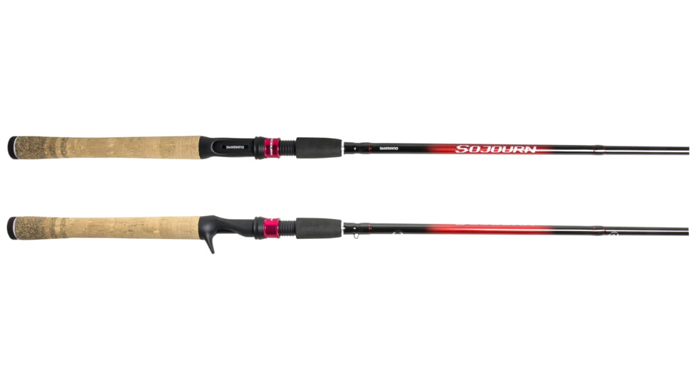 Shimano Sojourn Casting Rod, 6ft 6in, Medium, Fast, 1 Piece, SJC66MB